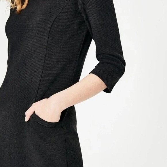 Boden Ribbed Ottoman Shift Dress sz8L - Picture 4 of 14